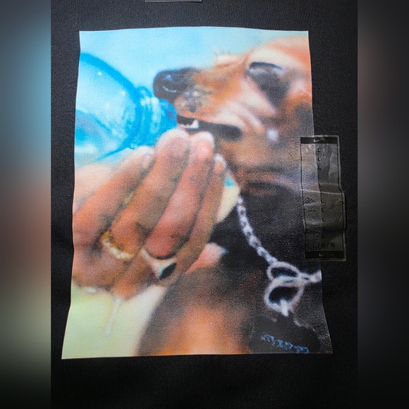 Nike SB Skate Fleece Crew Neck Loose Fit Graphic Print Dog Size Large $85 NWT - Picture 4 of 7